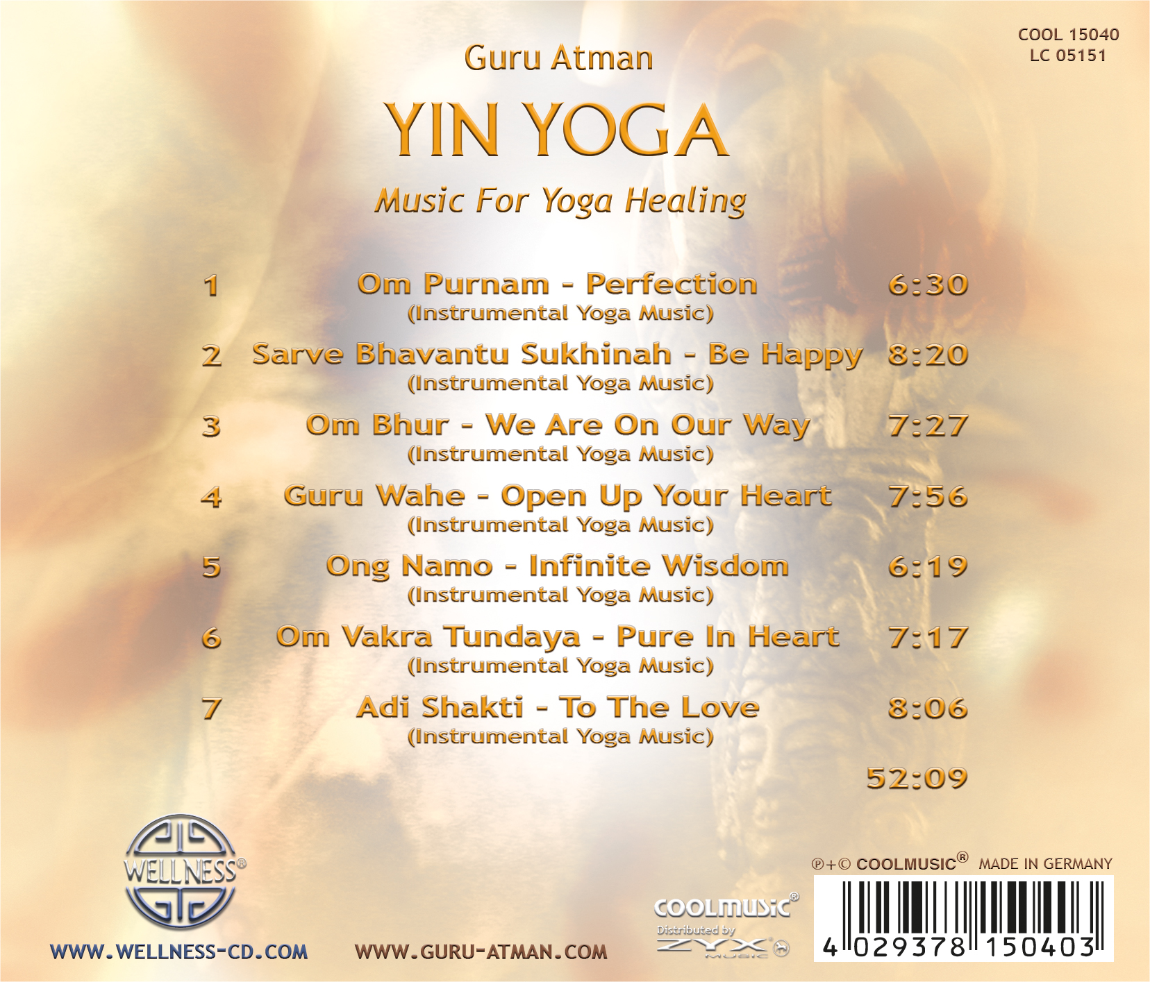 CD YIN YOGA